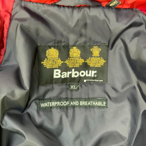 Barbour Kids Keaton Waterproof Breathable Navy Fall/Winter Jacket Sz XL - Picture 14 of 16